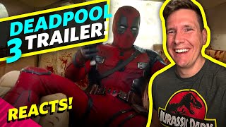 Deadpool & Wolverine (Deadpool 3) Trailer Reaction - This Looks INSANE! #deadpool #trailer