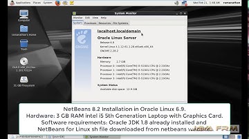 NetBeans 8.2 Installation in Oracle Linux 6.9
