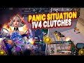 Panicked But Deadly 😱 1v4 in Conqueror Lobby  Intense Solo vs Squad Gameplay | 60 FPS | Bgmi