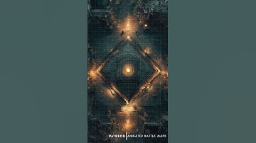 D&D | Scorched Spire Part 3 Grid | Animated Battle Maps