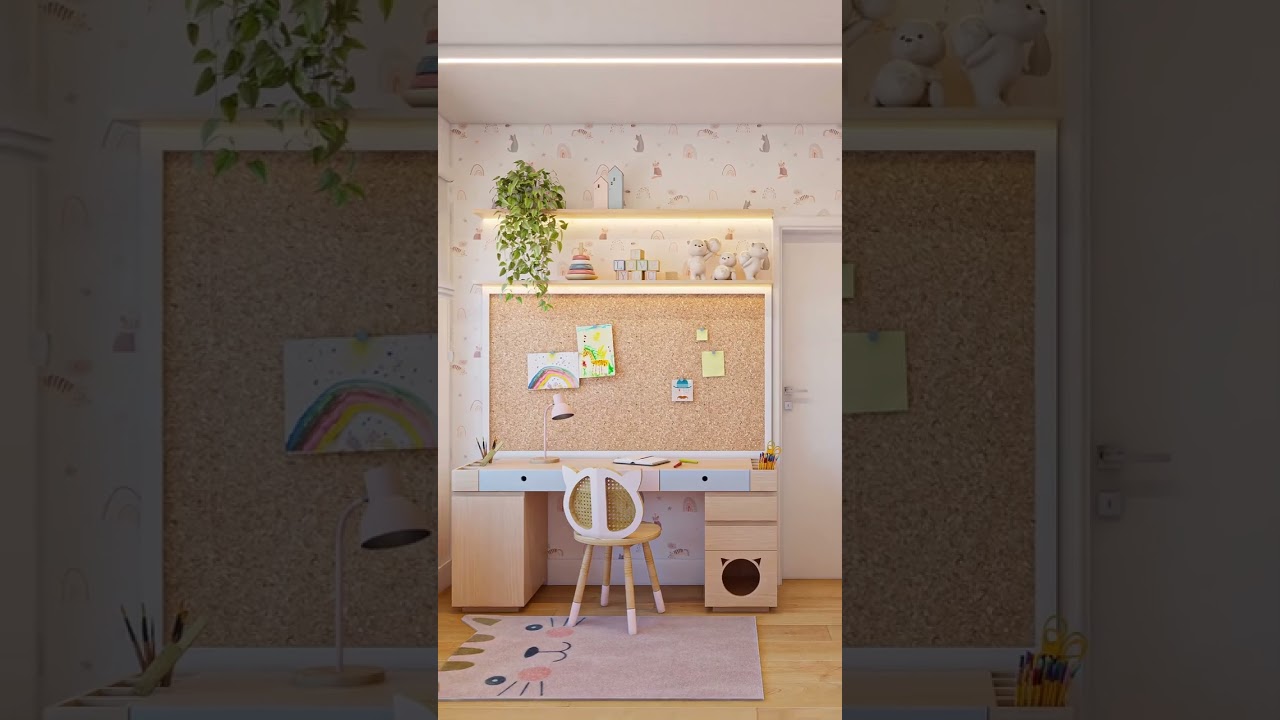 Meow-velous Kids' Room: All-in-One Cat Bunk Bed Tour 