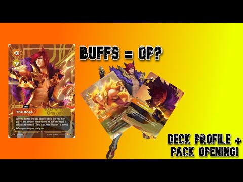 Riftbound Sett Decklist + Pack OPENING!