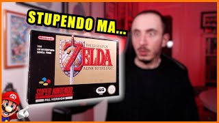 VI SBLOCCO UN RICORDO: THE LEGEND OF ZELDA A LINK TO THE PAST UNBOXING - PAL ITA GIG