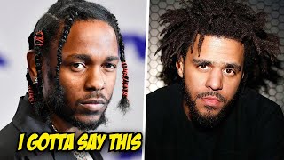 J Cole Apologizes To Kendrick Lamar For 