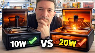 ¿Merece la pena PAGAR MAS?  Pruebas y Opinión | Laser Creality Falcon A1 VS Creality Falcon A1 PRO