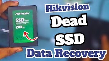 How Did I Recover Data From Dead Hikvision SSD  - SM2258XT Controller | MRT Data Recovery Tool