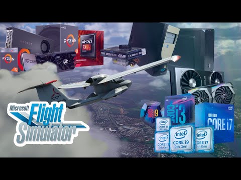 Microsoft Flight Simulator 2020 - Testando vários hardwares ao VIVO