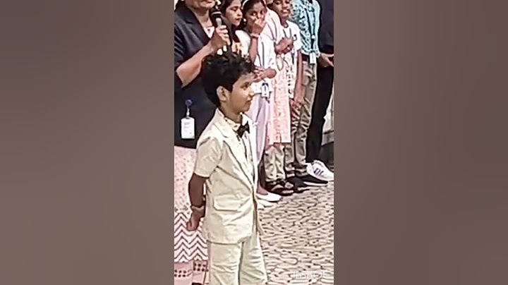 proud moment ♥️ Avirbhav's welcome day at his school 🏫#Vishwajyothi public school Angamaly