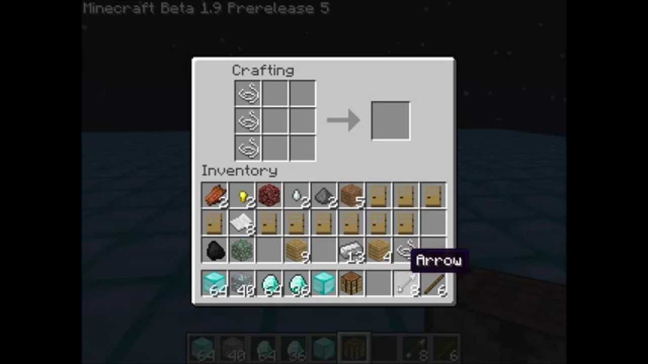 How to make bow in Minecraft - YouTube