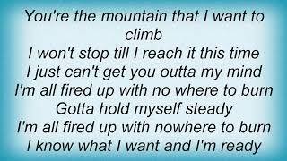 Shania Twain - All Fired Up, No Place To Go Lyrics