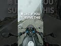 INSANE POV Motorcycle Ride on Deadly Mountain Edge