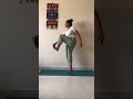 Flow, Focus and a little Wobble✨#health #yogini #strength #flexibility #balance