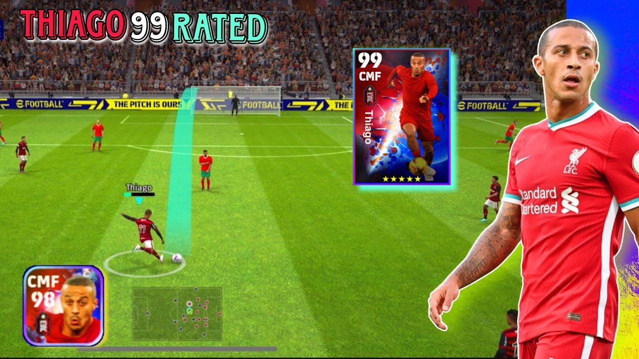 How To Train 98 Rated 98 Rated Thiago Review In EFootball 2023 Mobile 