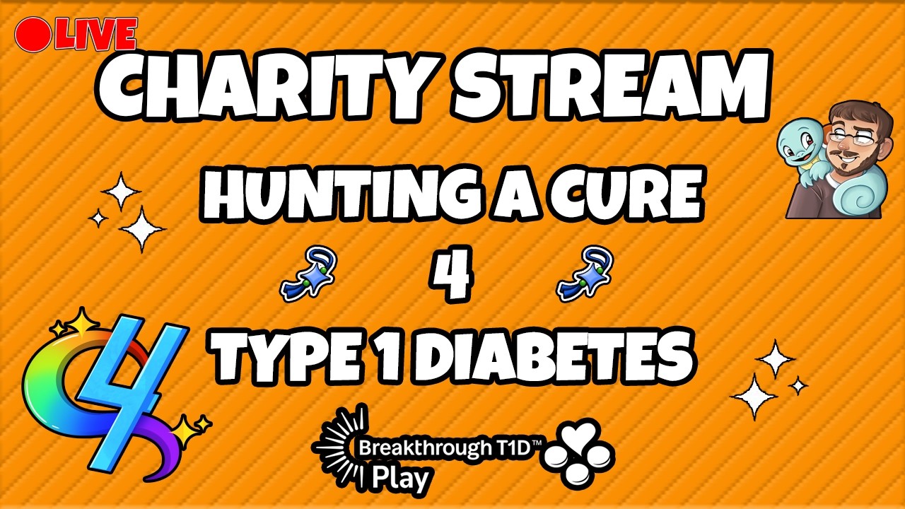 CHARITY STREAM! | Hunting A Cure 4 Type 1 Diabetes!