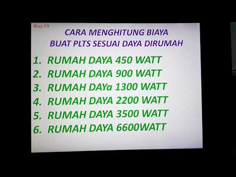 Video: Berapa biaya tata surya 5kW?