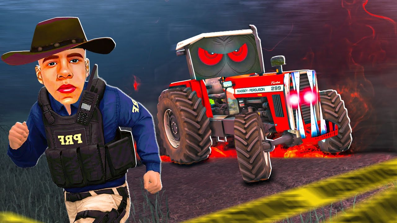 UM TRATOR MALUCO ESTA ME SGUINDO NESSE SIMULADOR BRASILEIRO! FS22