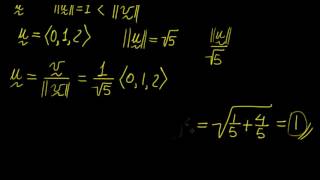 Unit vectors and operations | Vector Algebra | LetThereBeMath |