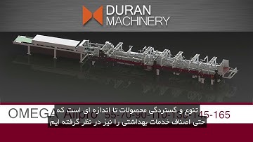 Duran Machinery   Omega Folder Gluer 1stpart sub