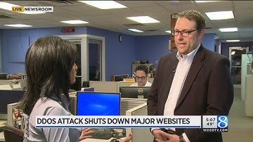 Cybersecurity expert explains DDOS attack