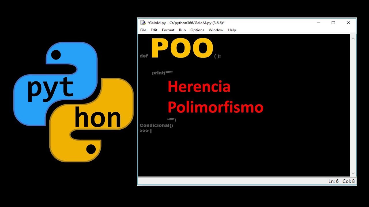 Polimorfismo Python Herencia y Polimorfismo python - YouTube