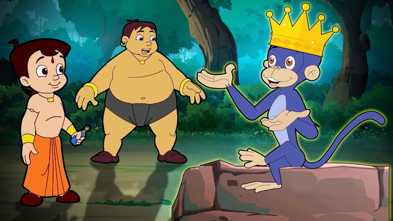 Chhota Bheem   Jaggu Maharaj ka Naya Sevak KALIA GreenGoldKids