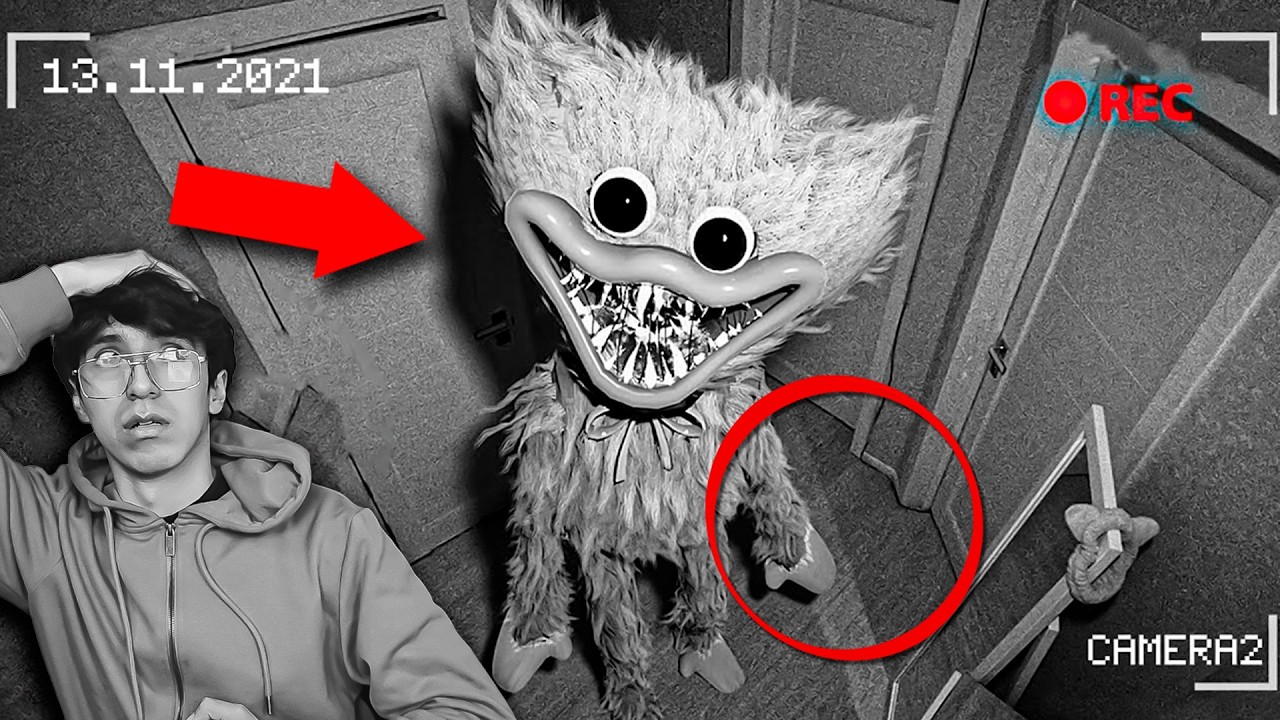 5 APARICIONES de HUGGY WUGGY en la VIDA REAL | Reacción