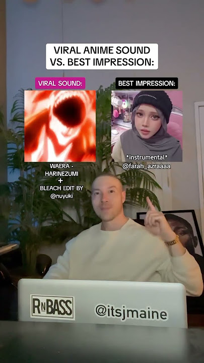 Viral Sound Vs. Best Impression: Bleach Edit #shorts