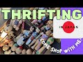 Thrifting in japanoi racetrack flea market  bookoff super bazaar  haul from previous