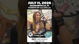 Ro Higashi will be at Indie Comics Creator Con: Jacksonville