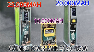 Assemble Power Bank QC 3.0 PD20W TypeC Super Fast Charger