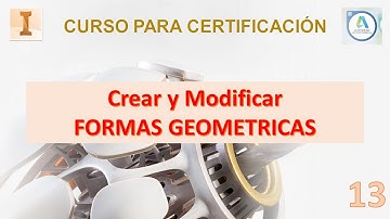Modificar formas geométricas en Autodesk Inventor 2020