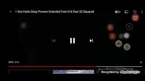 1 One Feels Dizzy Powers Extended Fast X16 Fast X2 Cubed