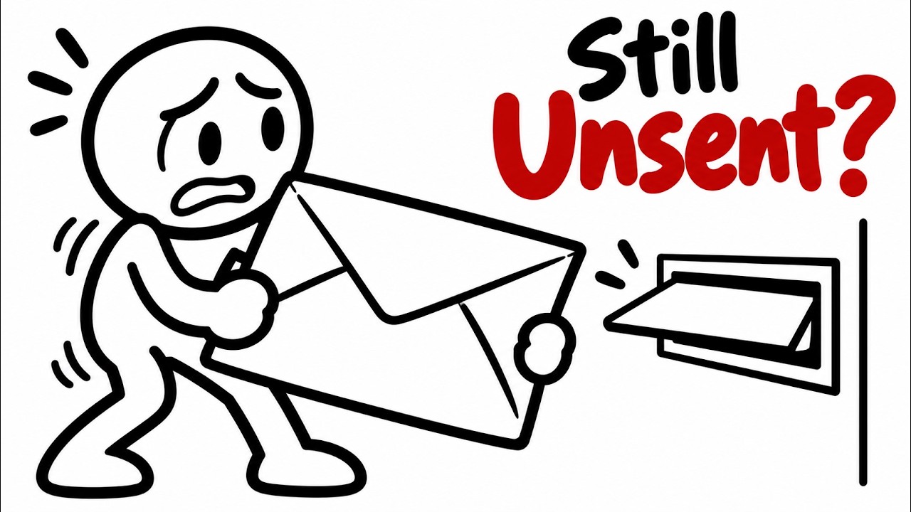 Sent Letters Images The Letter He Couldn't Send | A Story About Fear - YouTube