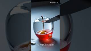 fruit cutting cristal glas cutting