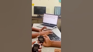 Typing the alphabet is less than four seconds!