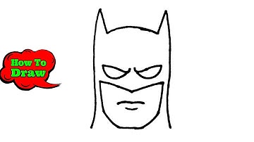 How to Draw Batman | Superhero Step by Step Drawing Lesson