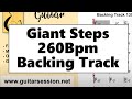 Giant Steps backing track 260bpm play along fast