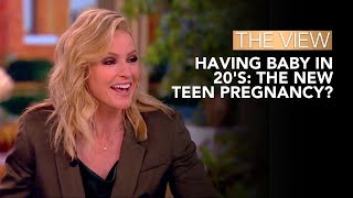 Having Baby In 20's: The New Teen Pregnancy? | The View