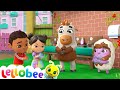 Wash Your Hands Song! | Lellobee City Farm: Nursery Rhymes & Baby Songs | Learning Videos For Kids