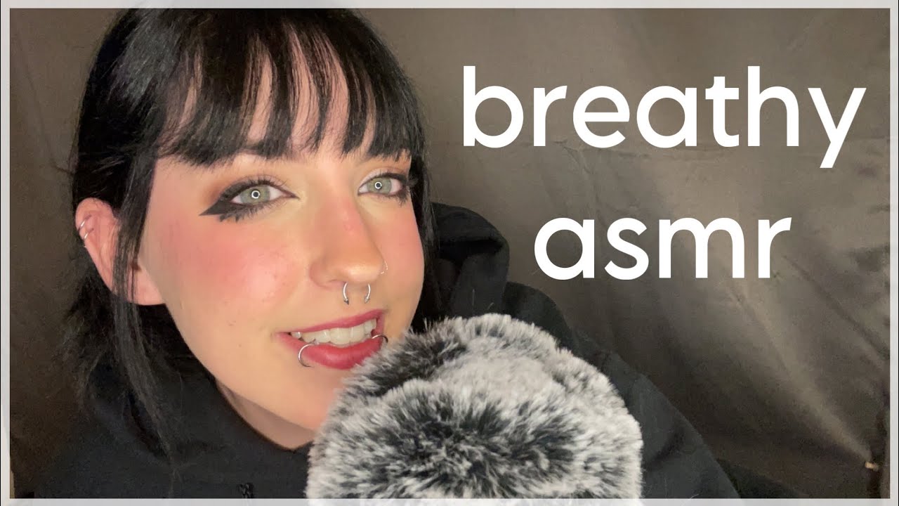 ASMR Chaotic Breathy Whisper Ramble ~ up close, hand sounds