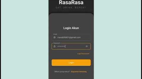 Tugas Akhir Matakuliah Mobile Programming Semester 4 (17.4A.35) Aplikasi RasaRasa UBSI Tegal