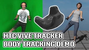 HTC Vive Full Body Tracking Demo in VR! Hands-on Vive Trackers for Body Tracking in Virtual Reality