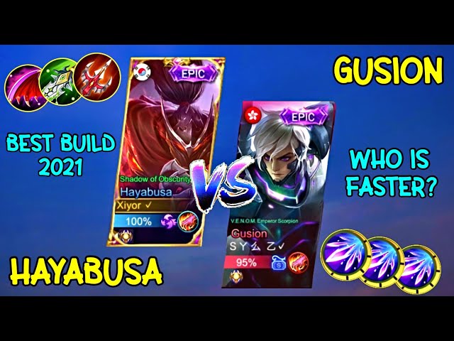THIS IS HOW YOU COUNTER A PRO GUSION USING HAYABUSA! | BEST BUILD 2021 class=