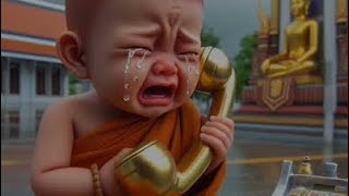 Little Monk So Cute Video #viral #videoviral #mintu 🙏🏻❤️🌹🌹