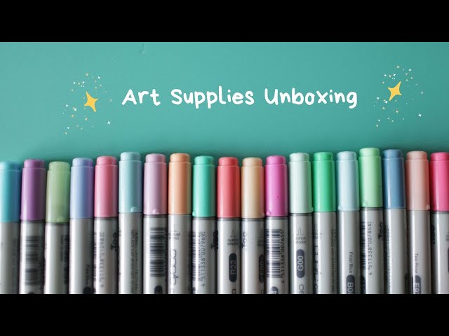 Beautiful Art Supplies from Choosing Keeping, London ✶ Unboxing +