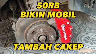 Pasang Cover Brembo sekaligus Service Rem Ford Fiesta