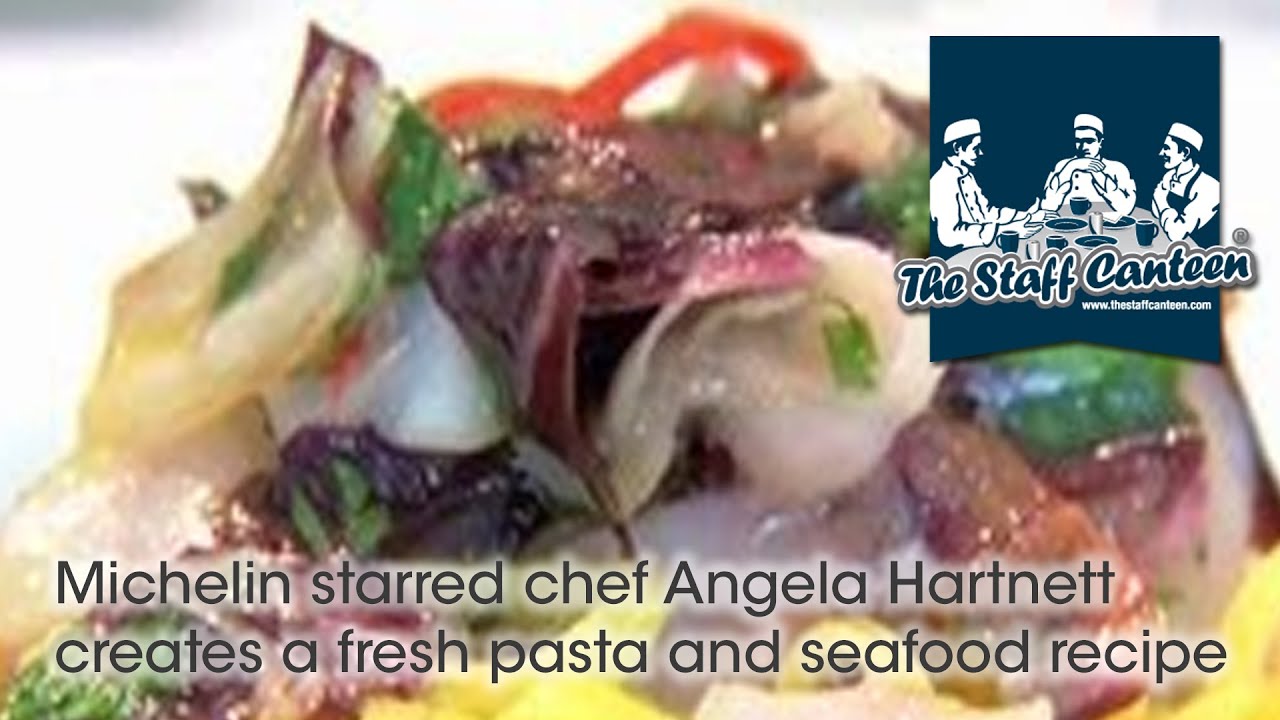 Michelin starred chef Angela Hartnett creates a fresh pasta and seafood recipe