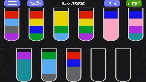 Water color sort level 102