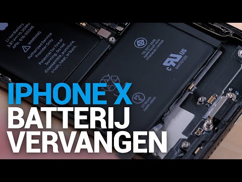 iPhone X batterij vervangen - FixjeiPhone.nl
