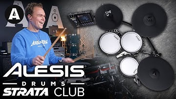 NIEUW Alesis Strata Club elektronisch drumstel - de Strata-ervaring voor een lagere prijs!